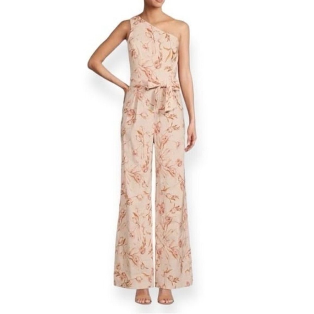 Antonio Melani Pink floral Jumpsuit Size 2